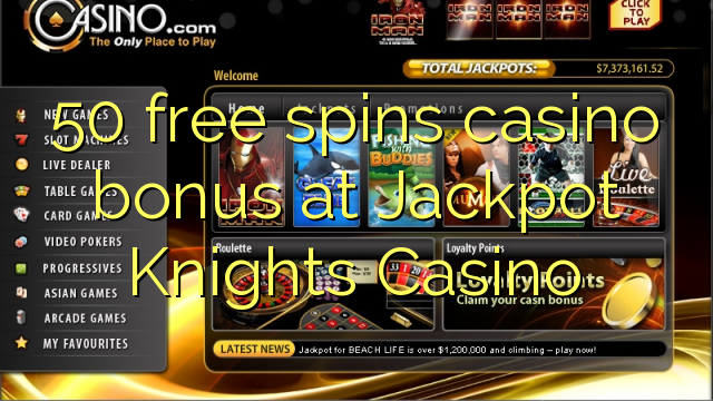 Zopanda 50 zimayang'ana bonasi bonasi ku Jackpot Knights Casino