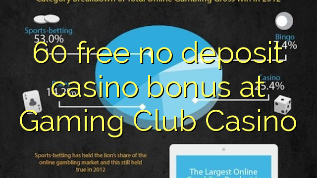 60 libreng walang deposit casino bonus sa Gaming Club Casino