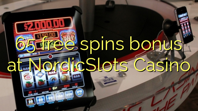 65 free spins bonus at NordicSlots Casino 65 free spins bonus at NordicSlots Casino