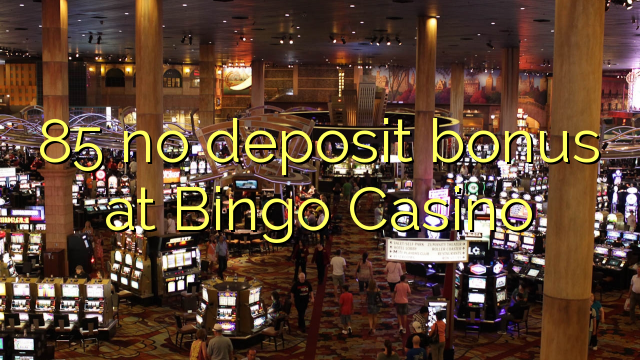 85 no deposit bonus na Bingo Casino