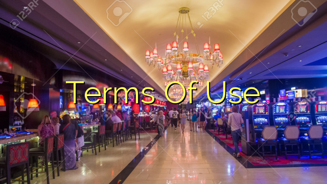 Terms Of Use