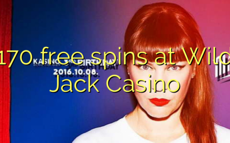 170 free spins at Wild Jack Casino