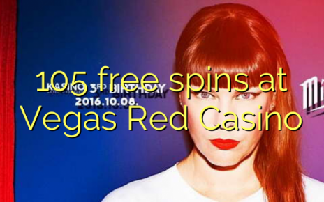 105 free spins at Vegas Red Casino