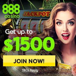 888 Casino. Get up to $ 1500! Join Now !! Win un big Jackpot ora!