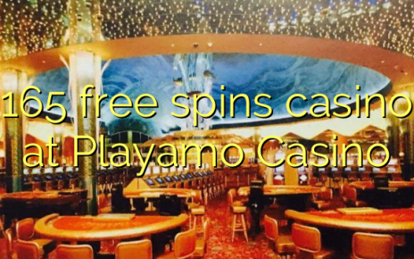 165 free spins casino at Playamo Casino