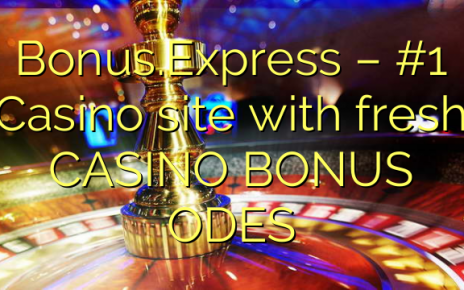 Bonus.Express – #1 Casino site with fresh CASINO BONUS ODES