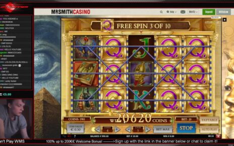 10460 EURO WIN ON BOOK OF DEAD IN ONLINE CASINO LIVE ON STREAM !!