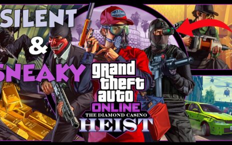 2 PLAYER STEALTH WALK-THROUGH (,358,000) | GTA Online Casino Heist Silent and Sneaky Finale Guide