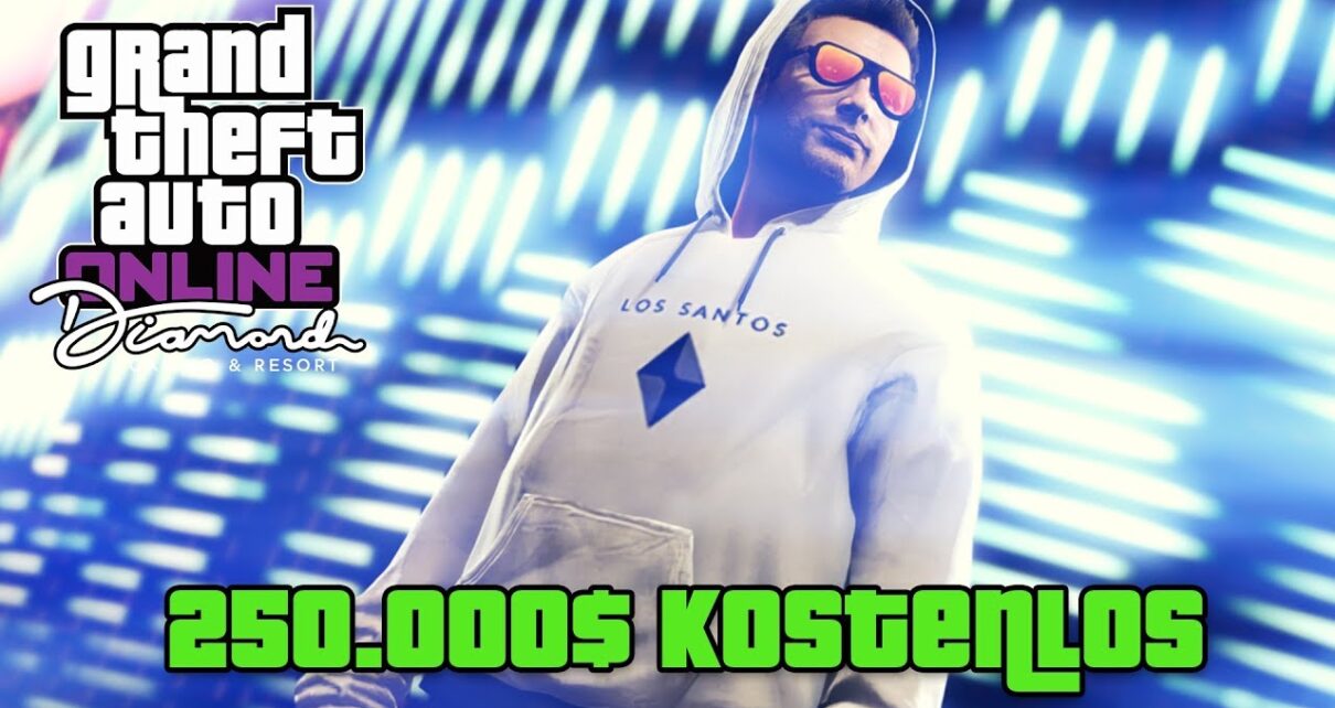 250.000 GTA Dollar geschenkt bekommen – GTA Online Casino Update DLC