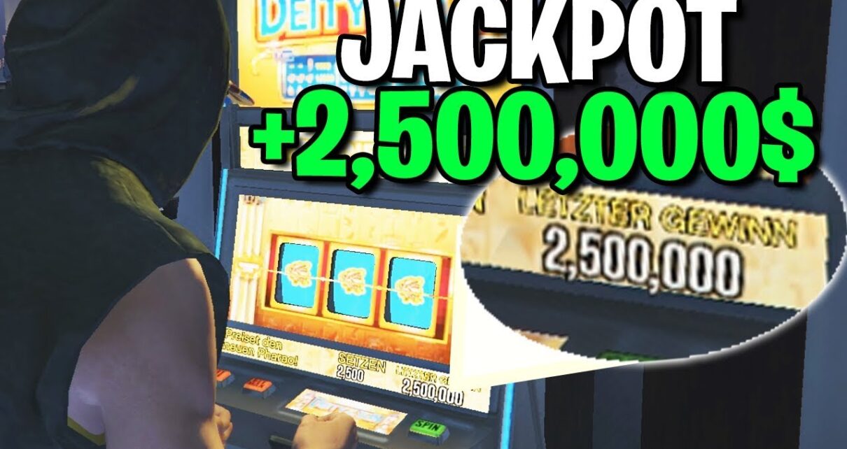 2,500,000 $ SLOT MACHINE JACKPOT ?? GTA 5 Online Casino DLC