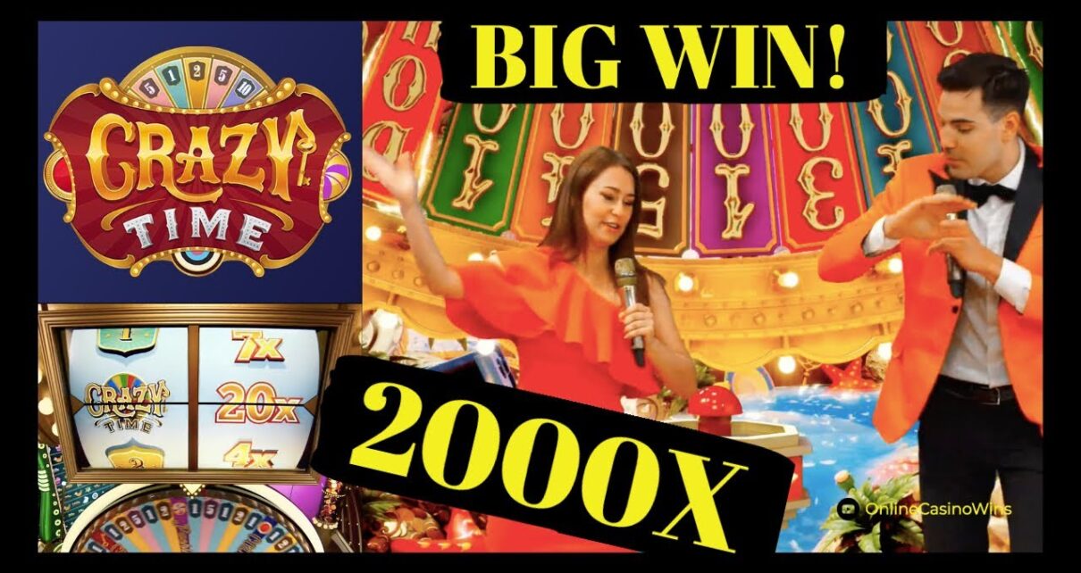 ? [300K Online Casino Payout]? Biggest Crazy Time win of June: 2000X