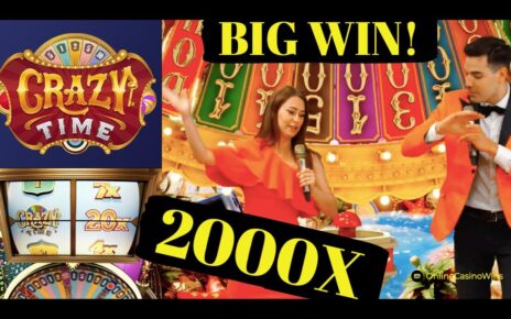 ? [300K Online Casino Payout]? Biggest Crazy Time win of June: 2000X