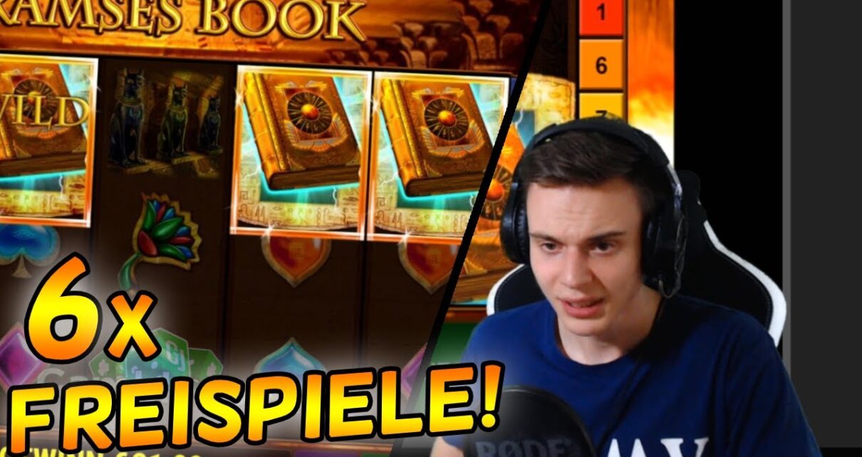 6x FREISPIELE MIT BÜCHERN! BONUS HUNT | Online Casino