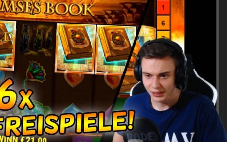 6x FREISPIELE MIT BÜCHERN! BONUS HUNT | Online Casino