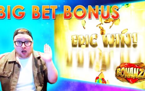 BIG WIN AT BONANZA!!! ONLINE CASINO SLOT WIN FROM JJCASINO´S LIVE STREAM