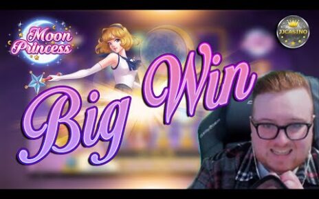 BIG WIN AT MOON PRINCESS!!! ONLINE CASINO SLOT WIN FROM JJCASINO´S LIVE STREAM