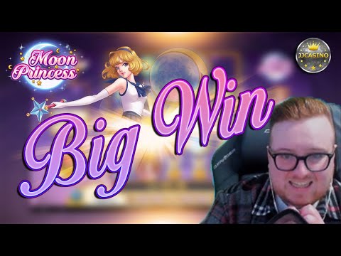 BIG WIN AT MOON PRINCESS!!! ONLINE CASINO SLOT WIN FROM JJCASINO´S LIVE STREAM