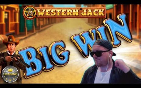 BIG WIN AT WESTERN JACK!!! ONLINE CASINO SLOT WIN FROM JJCASINO´S LIVE STREAM