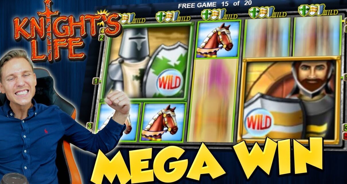 BIG WIN!!! Knights Life Big win – Casino Games – free spins (Online Casino)