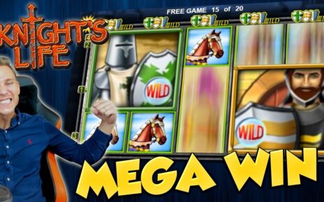 BIG WIN!!! Knights Life Big win – Casino Games – free spins (Online Casino)