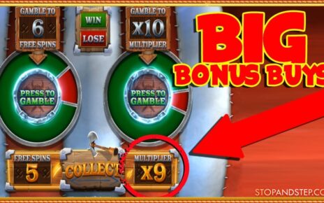 Buying BIG BONUSES on Megaways Slots, up to £400!! – Online Casino Session