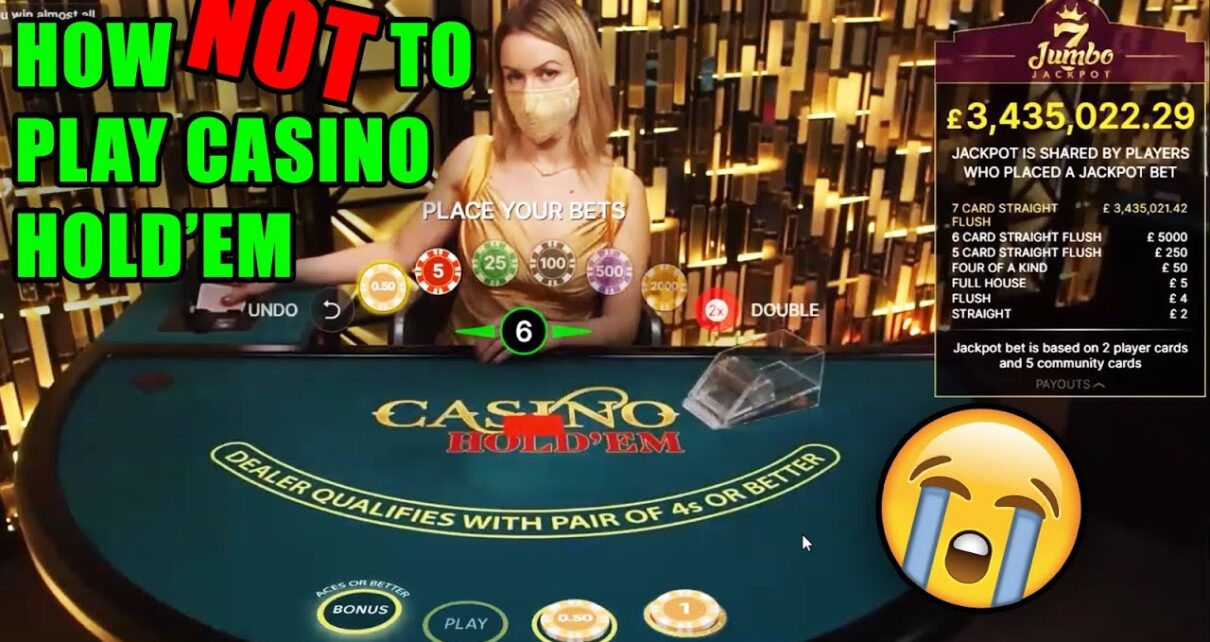 Can We Catch A Break?? | Casino Hold Em Live | Unibet Online Casino | Lemons & Sevens