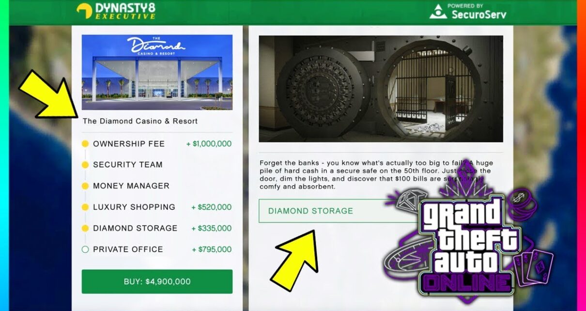 GTA 5 Online Casino DLC Update – NEW BUSINESS! Making Money, Selling Diamonds & Owning The Resort!