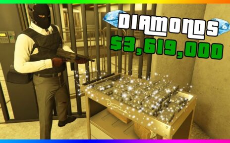 GTA 5 Online Casino Heist – RARE Diamond Vault Loot ,619,000 MAX Payout On HARD! (Silent & Sneaky)