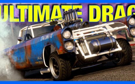 GTA 5 Online Casino : ULTIMATE DRAG CAR!! (GTA Online Peyote Gasser)