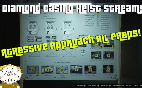 GTA Online Casino Heist Aggressive Approach Stream