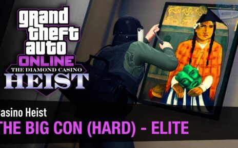 GTA Online Casino Heist "The Big Con" 2-Players (Elite Challenge in Hard Mode)