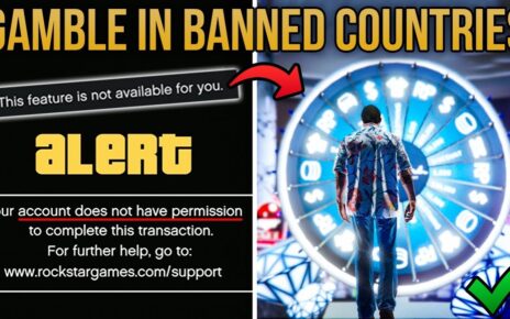 GTA Online Casino Update - HOW TO USE CASINO IN BANNED COUNTRIES (PS4 & Xbox One) [Part 2]