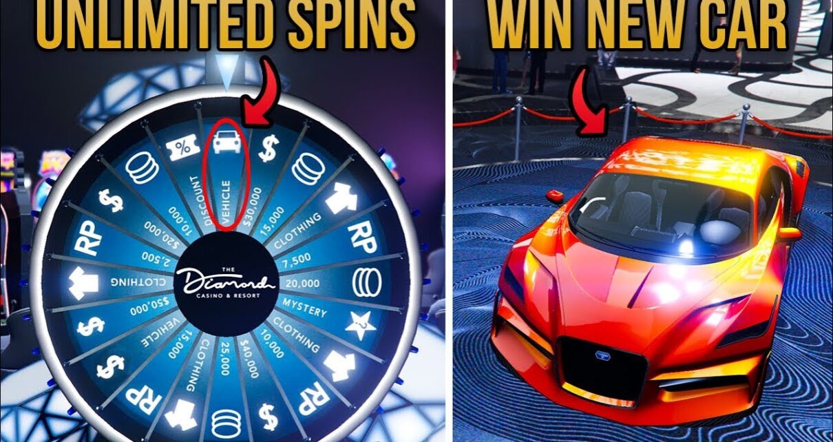 GTA Online Casino Update – How to Get UNLIMITED Lucky Wheel Spins + Win the NEW SUPER CAR