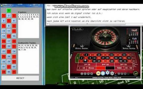 Hohe Gewinne im Online Casino der Roulette Algorithm X Software