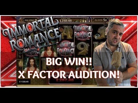 IMMORTAL ROMANCE BIG WIN – MEGA X FACTOR AUDITION! (Online Casino) IMMORTAL ROMANCE BIG WIN – MEGA X FACTOR AUDITION! (Online Casino)