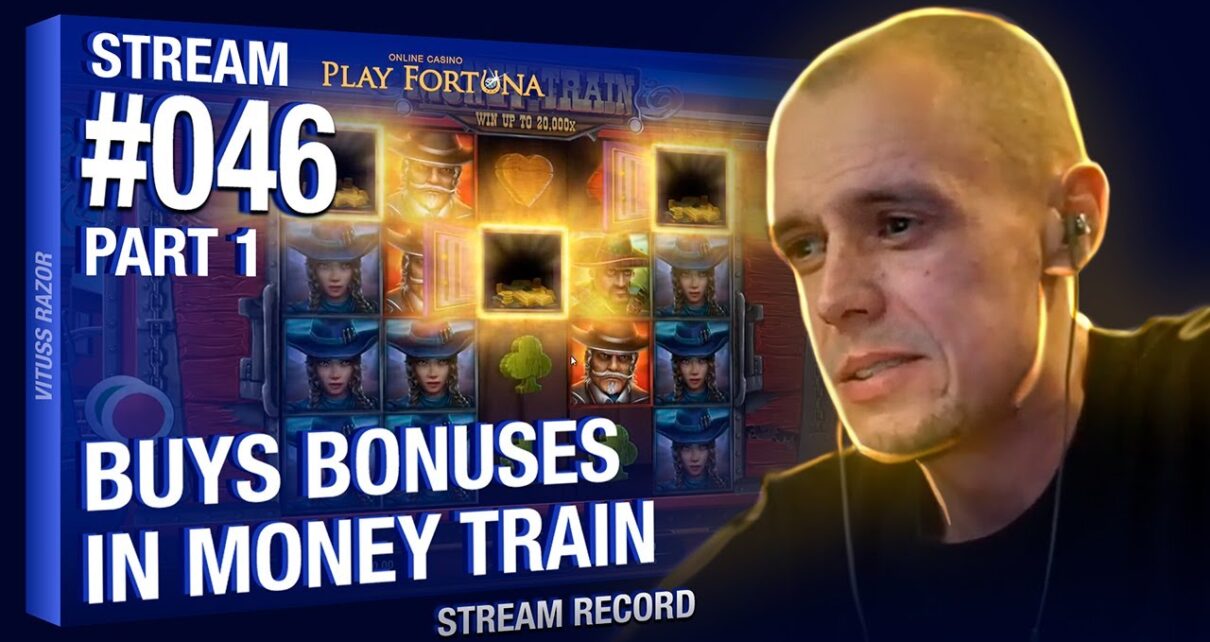 I`m A MAN, WHO CAN. Online Casino PF Money Train bonus byus