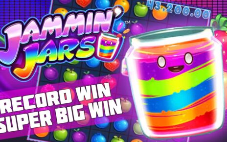 JAMMIN JARS SLOT – RECORD WIN! SUPER MEGA BIG WIN! ONLINE CASINO!