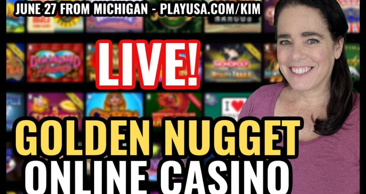 LIVE! GOLDEN NUGGET ONLINE CASINO ?  Real Money Online Casinos ? Online Slots Livestream