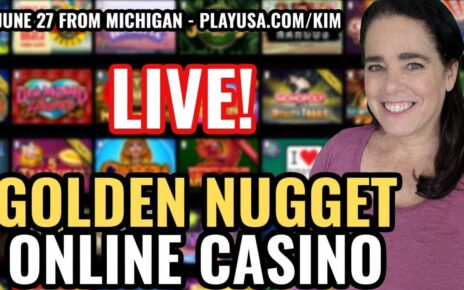 LIVE! GOLDEN NUGGET ONLINE CASINO ?  Real Money Online Casinos ? Online Slots Livestream