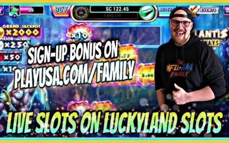 LIVE SLOTS | LUCKYLAND SLOTS | ONLINE CASINO | WIN REAL MONEY | #AD