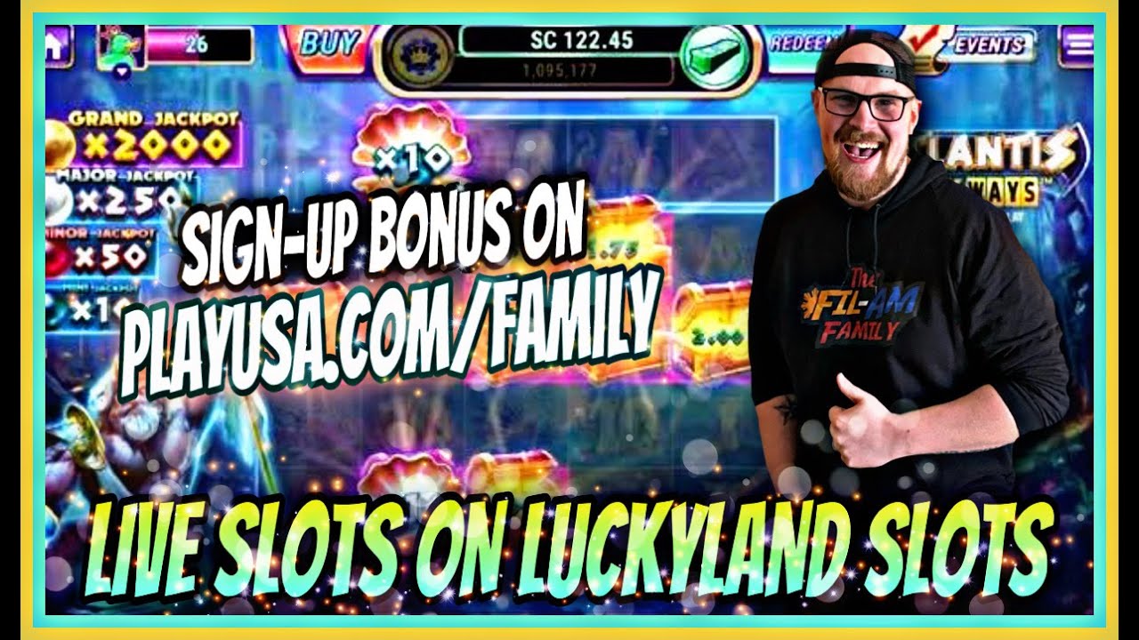 LIVE SLOTS | LUCKYLAND SLOTS | ONLINE CASINO | WIN REAL MONEY | #AD