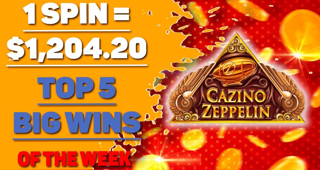 ? MUST SEE ? Cazino Zeppelin slot Big Wins | Online Casino Jackpot | Real Money