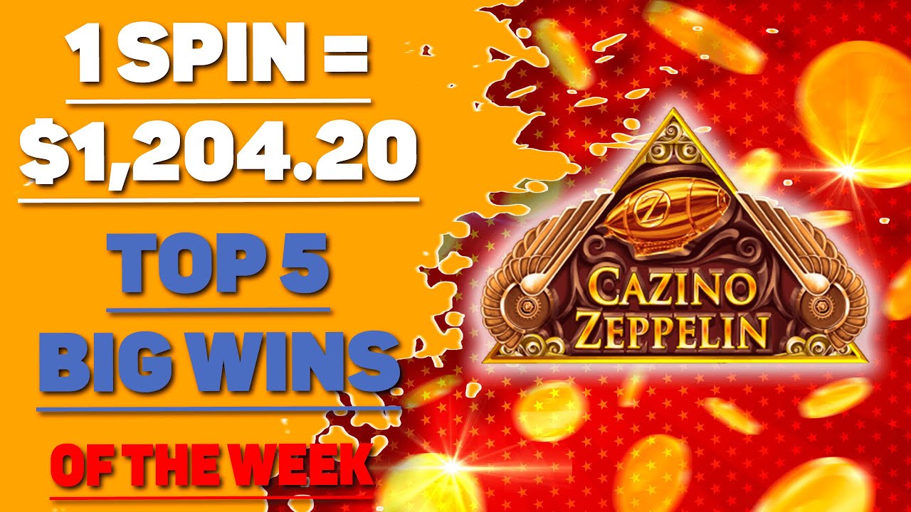 ? MUST SEE ? Cazino Zeppelin slot Big Wins | Online Casino Jackpot | Real Money