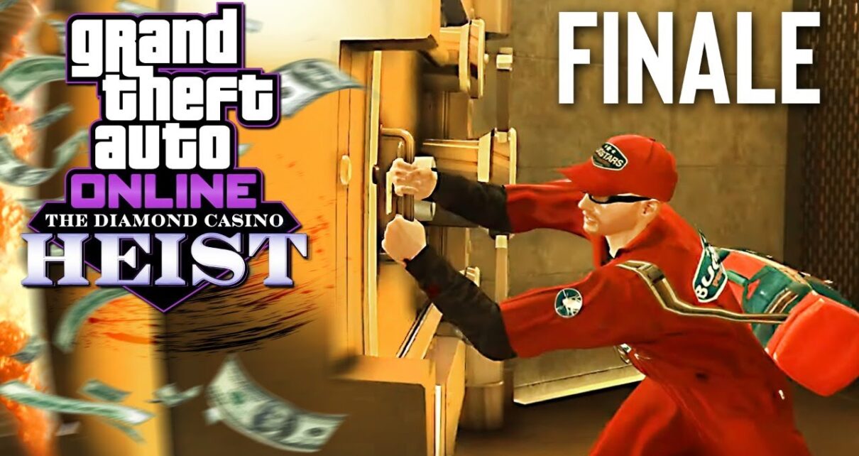 New DIAMOND CASINO HEIST, Finale! (GTA 5 Online Heists DLC)