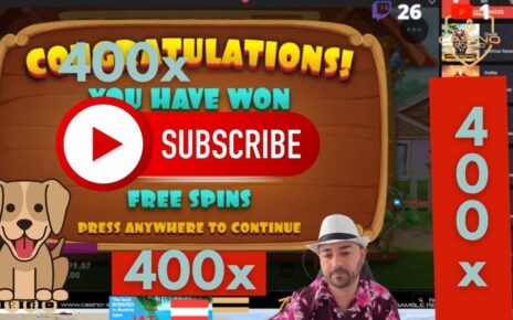 ? ONLINE CASINO: Tropix WINS at the Dog House with a ×400 – Casino_Squad