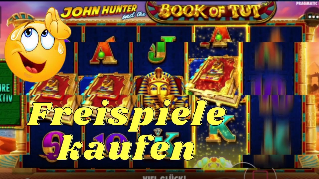 Online Casino Deutsch - John Hunter Book of Tut Freispiele kaufen ??