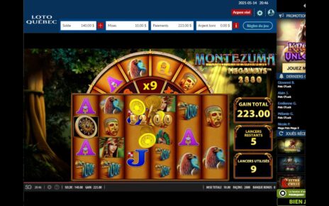 Online Casino Slots Montesuma Megaways Nice Big Win