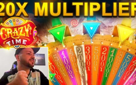 Online Casino Streamer Hits 20x Multiplier on Crazy Time