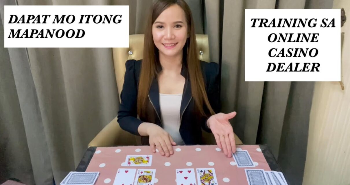 Paano ang training sa online casino dealer (Philippines)