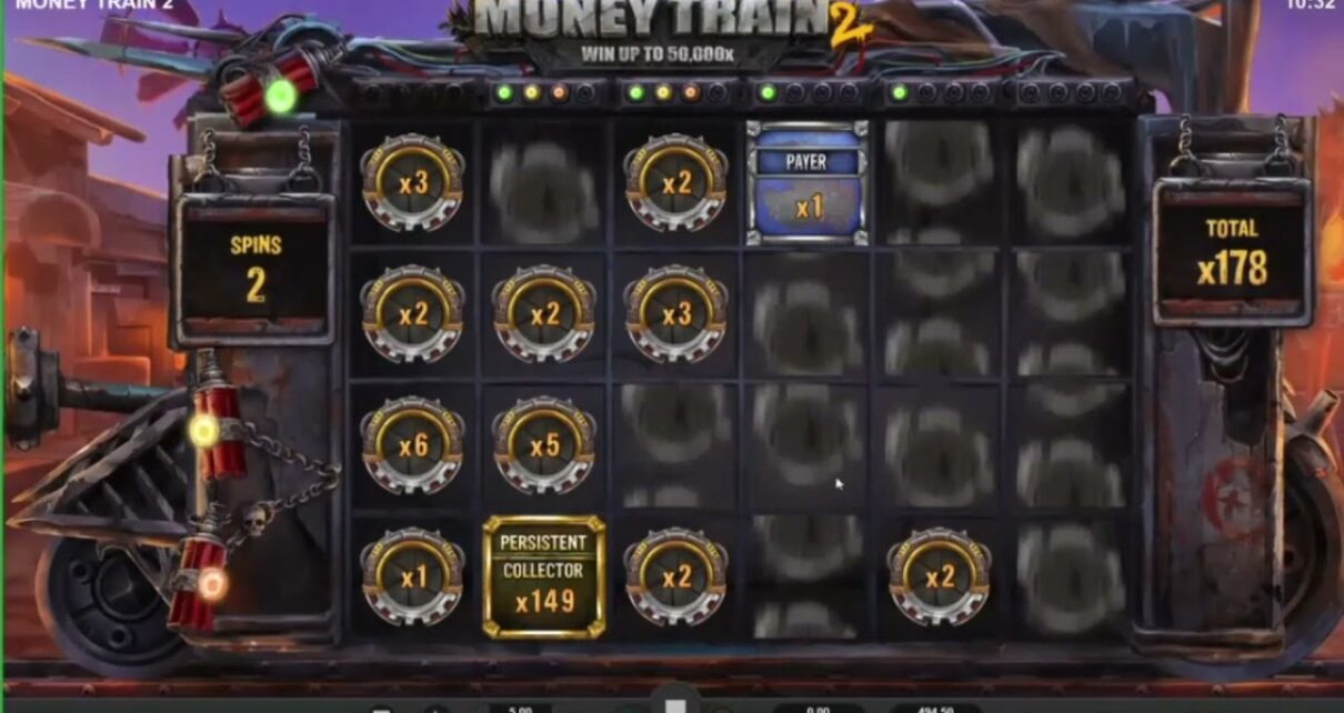 Record win on MONEY TRAIN online casino